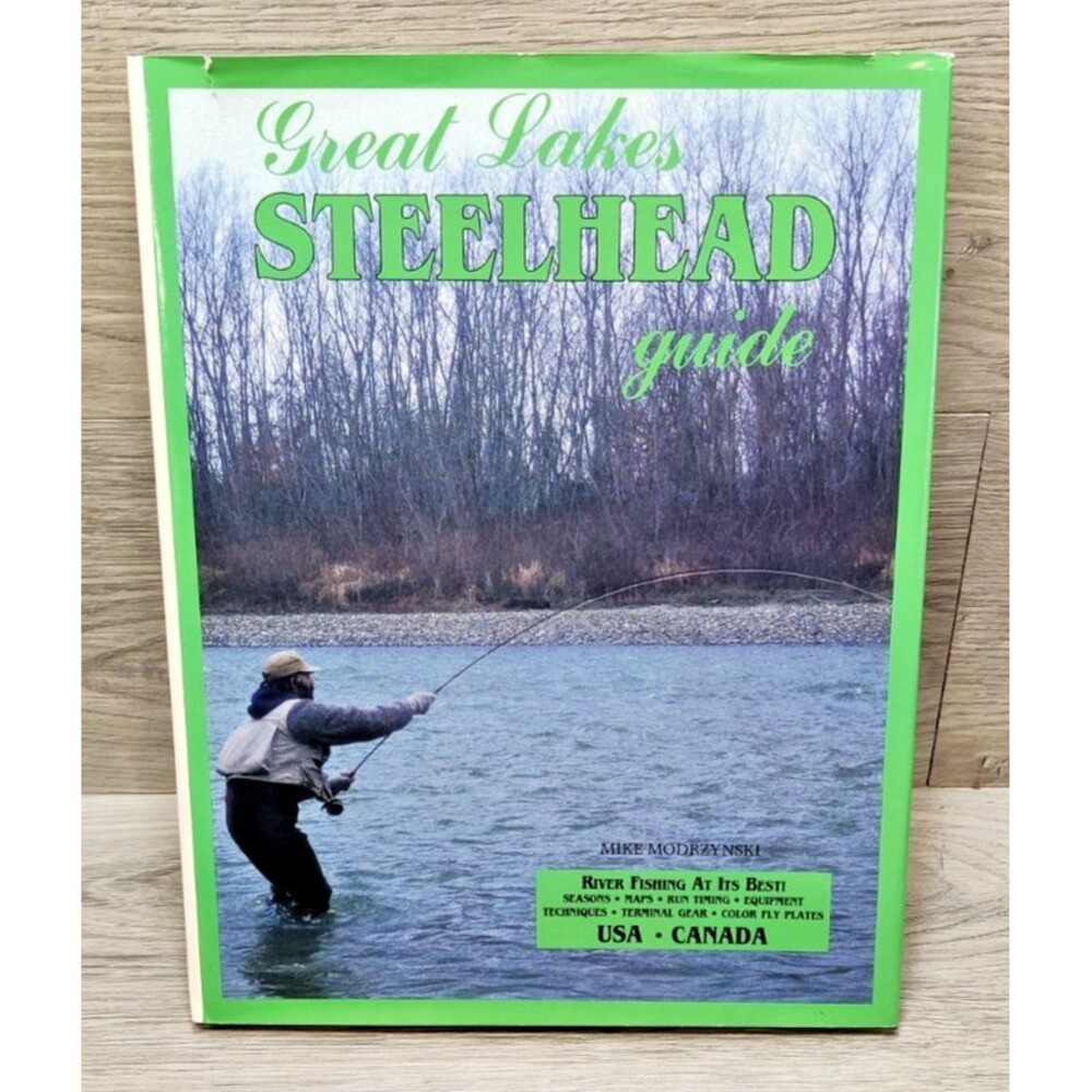 Great Lakes Steelhead Guide Mike Modrzynski Signed Mounted Fly #53/125